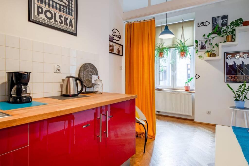 Blue Peace-Apartment With Free Parking In Center For 1-6 People Cracovia Exterior foto